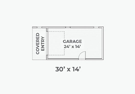 Garage Shed floor plan